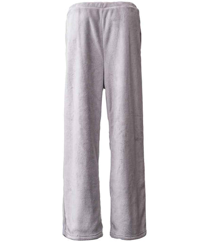 Brand Lab Ladies Plush Fleece Lounge Trousers - Silver Grey (BH211)