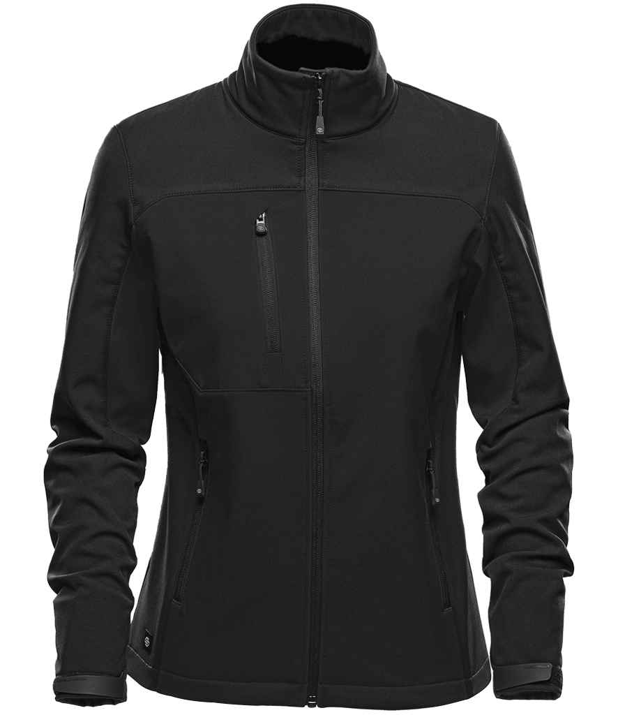 Stormtech Stormtech Ladies Cascades Soft Shell Jacket - Black/Black (BHS3W)