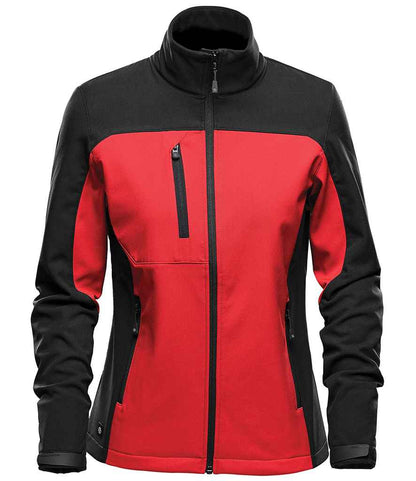 Stormtech Stormtech Ladies Cascades Soft Shell Jacket - Bright Red/Black (BHS3W)