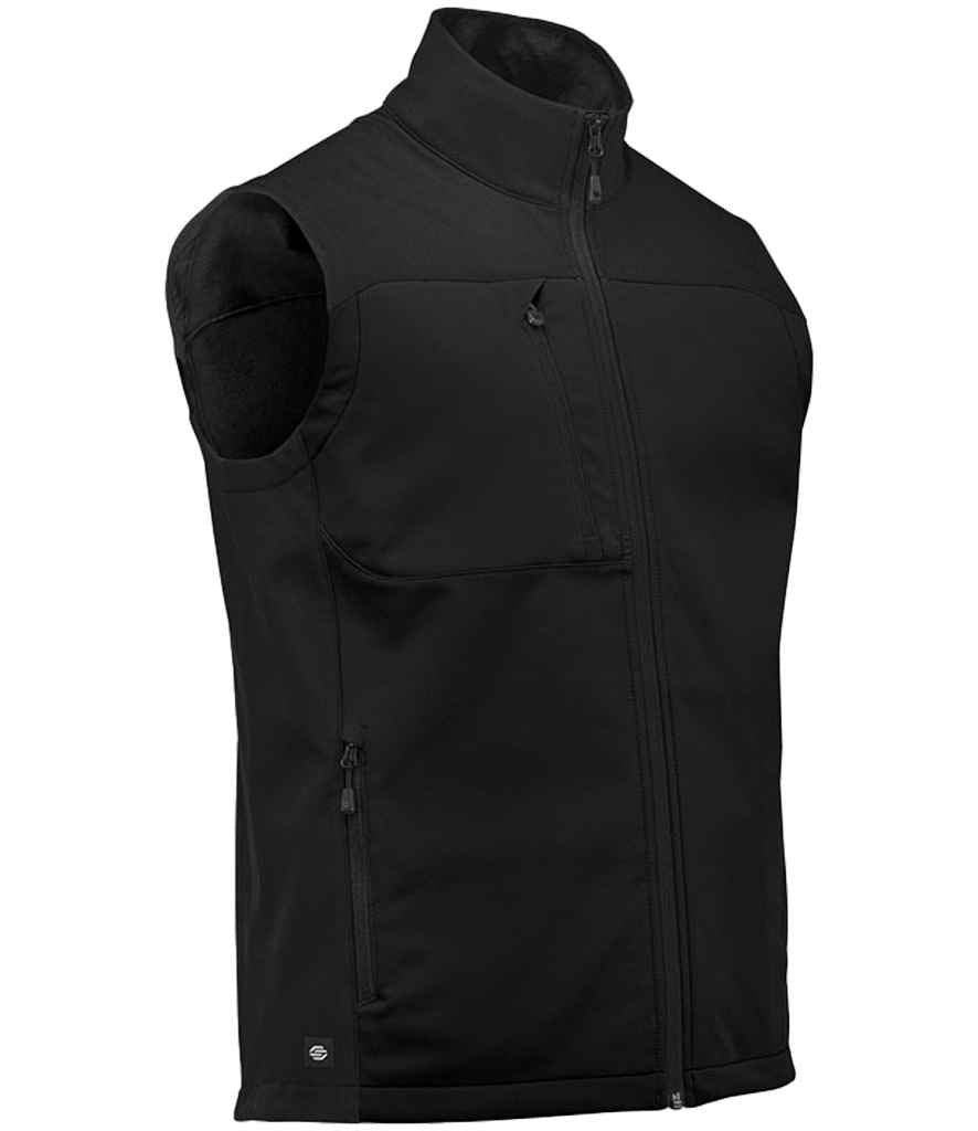 Stormtech Stormtech Cascades Soft Shell Bodywarmer - Black/Black (BHV3)