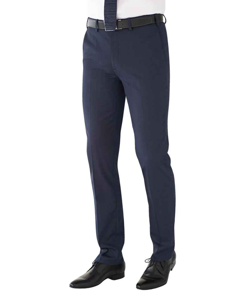 Brook Taverner Brook Taverner Eclipse Pegasus Trousers - Navy Pindot (BK213)