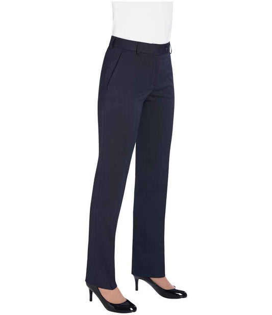 Brook Taverner Brook Taverner Eclipse Ladies Bianca Trousers - Navy Pindot (BK271)