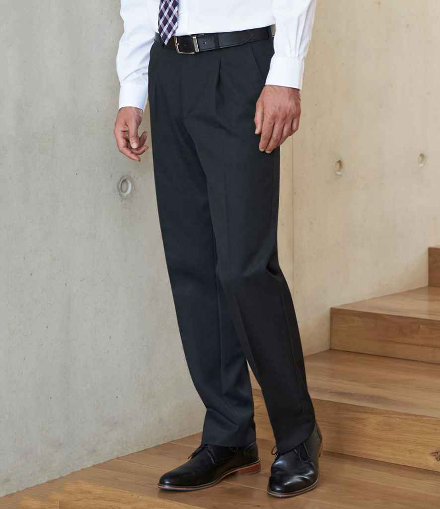 Brook Taverner Brook Taverner Concept Delta Trousers - Black (BK303)