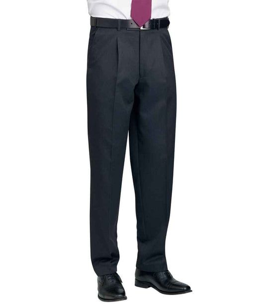 Brook Taverner Brook Taverner Concept Delta Trousers - Charcoal (BK303)