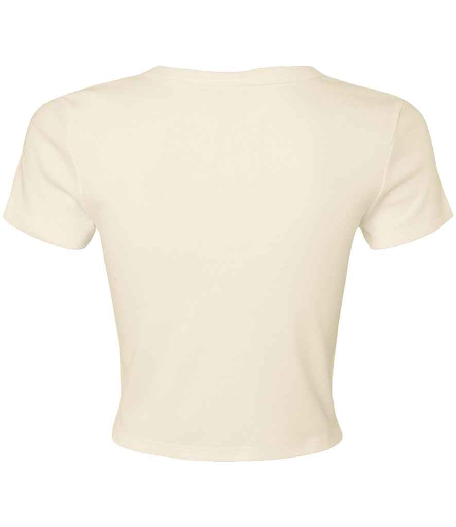 Bella+Canvas Bella Ladies Micro Rib Baby T-Shirt - Solid Natural Blend (BL1010)