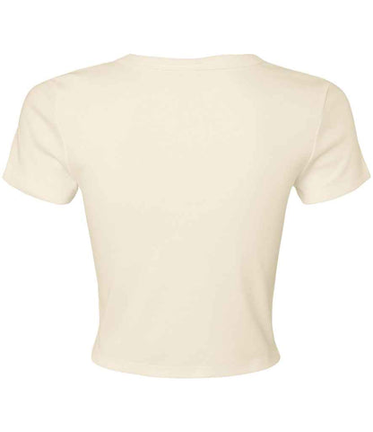 Bella+Canvas Bella Ladies Micro Rib Baby T-Shirt - Solid Natural Blend (BL1010)