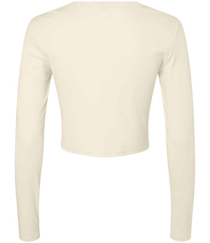 Bella+Canvas Bella Micro Rib Long Sleeve Baby T-Shirt - Solid Natural Blend (BL1501)