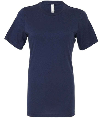 Bella Ladies Relaxed Jersey T-Shirt - Navy (BL6400)