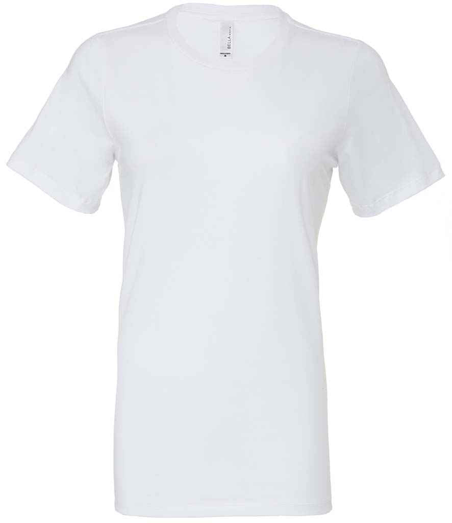 Bella Ladies Relaxed Jersey T-Shirt - White (BL6400)