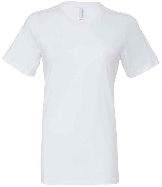 Bella Ladies Relaxed Jersey T-Shirt - White (BL6400)