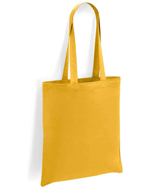 Brand Lab Cotton Long Handle Shopper - Mustard (BR001)