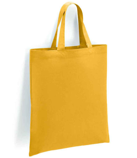 Brand Lab Cotton Short Handle Shopper - Mustard (BR002)