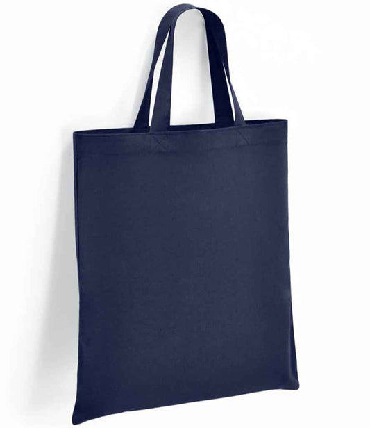 Brand Lab Cotton Short Handle Shopper - Navy (BR002)