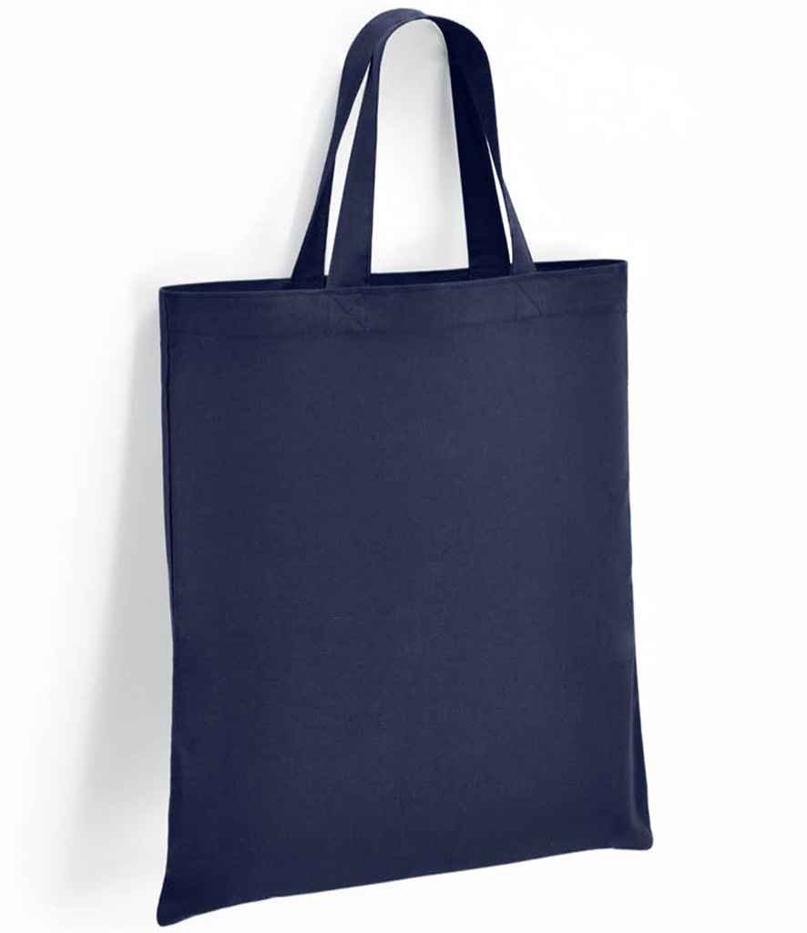 Brand Lab Cotton Short Handle Shopper - Navy (BR002)