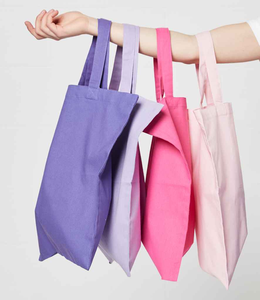 Brand Lab Cotton Short Handle Shopper - Purple (BR002)