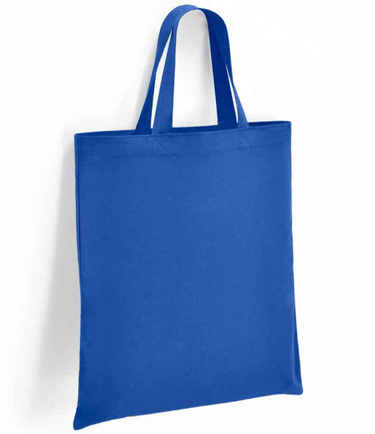 Brand Lab Cotton Short Handle Shopper - Royal Blue (BR002)