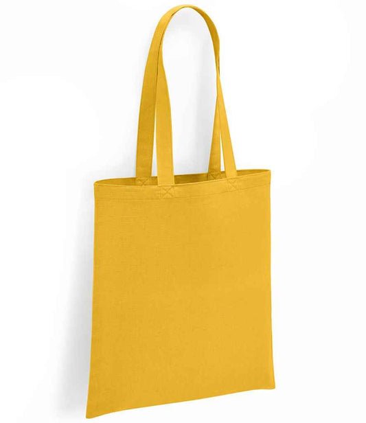 Brand Lab Organic Cotton Long Handle Shopper - Mustard (BR051)