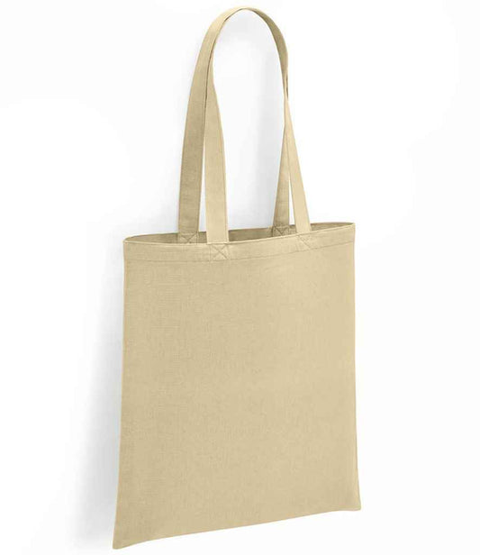 Brand Lab Organic Cotton Long Handle Shopper - Natural (BR051)