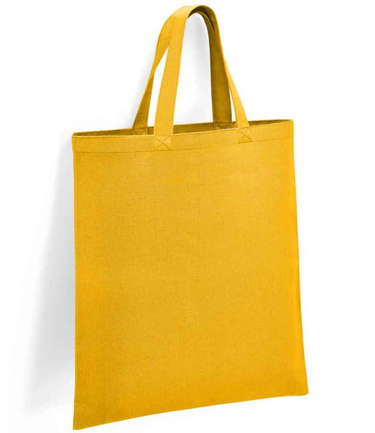 Brand Lab Organic Cotton Short Handle Shopper - Mustard (BR052)