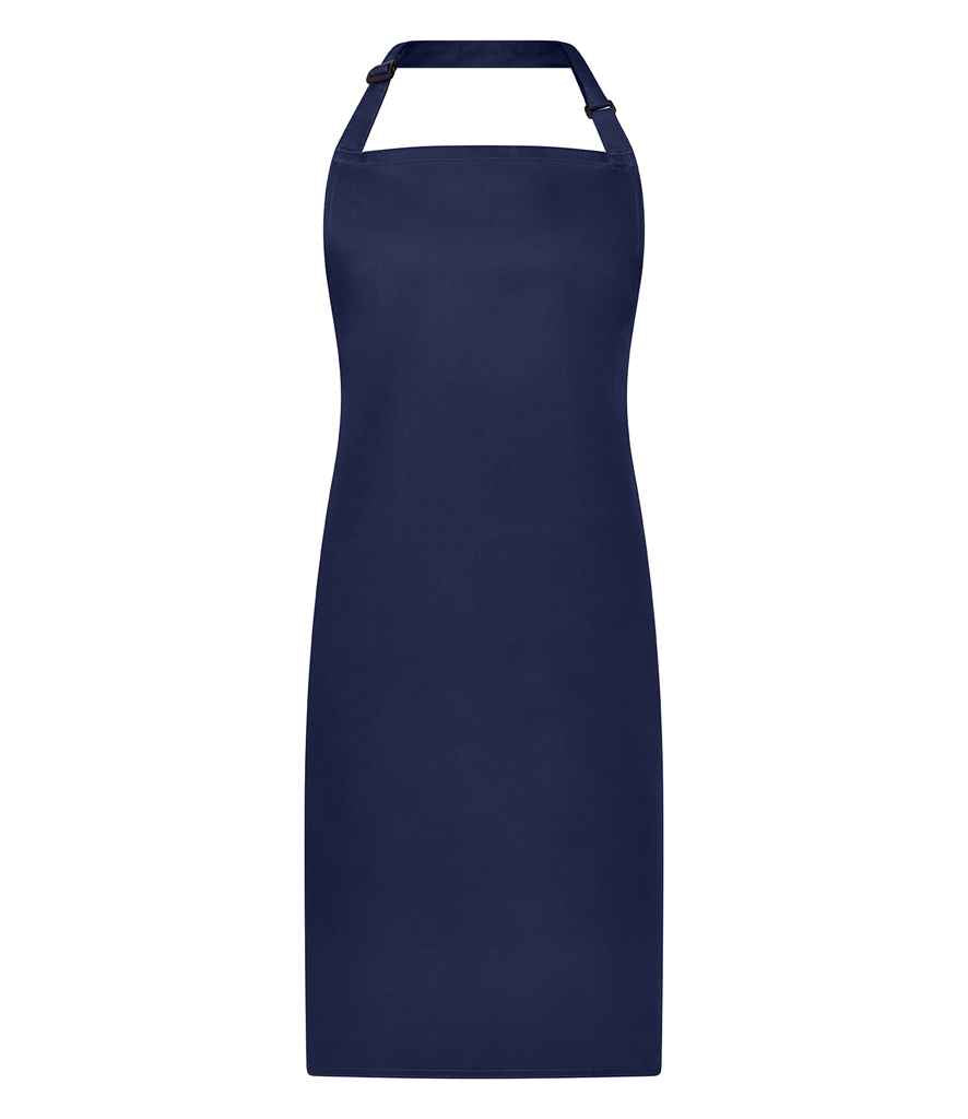 Brand Lab Adjustable Bib Apron - Navy (BR500)