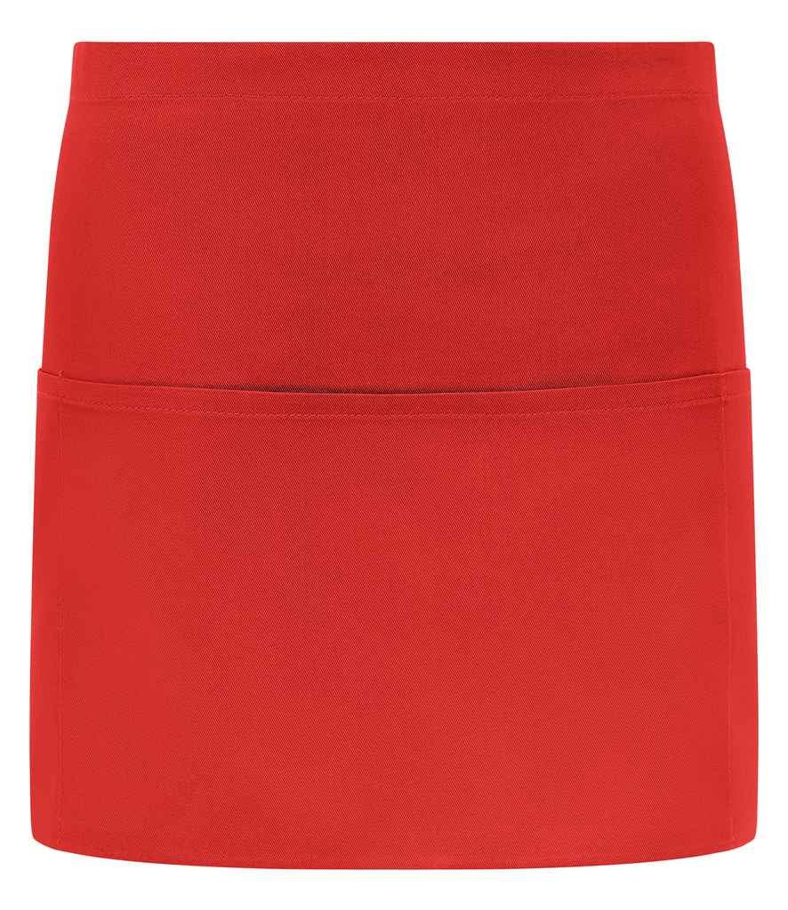 Brand Lab Waist Pocket Apron - Red (BR502)