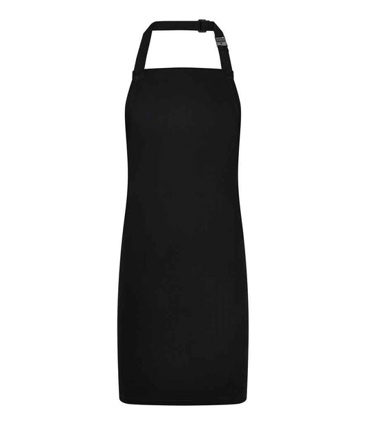 Brand Lab Kids Basic Adjustable Bib Apron - Black (BR503)