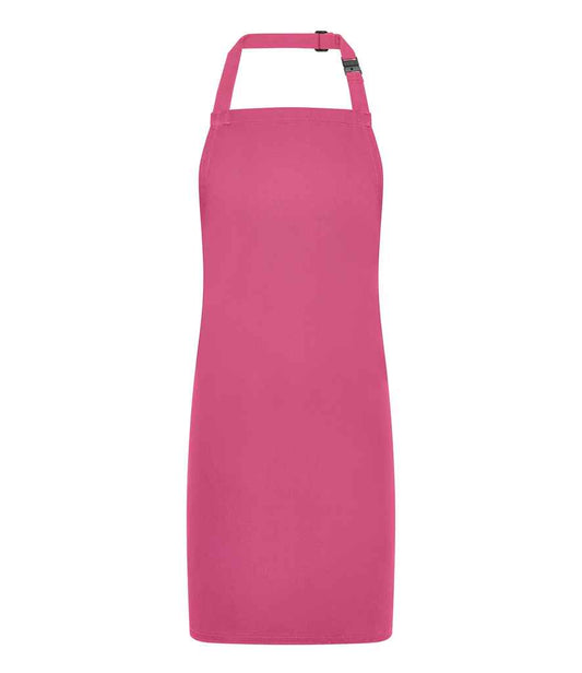 Brand Lab Kids Basic Adjustable Bib Apron - Fuchsia (BR503)
