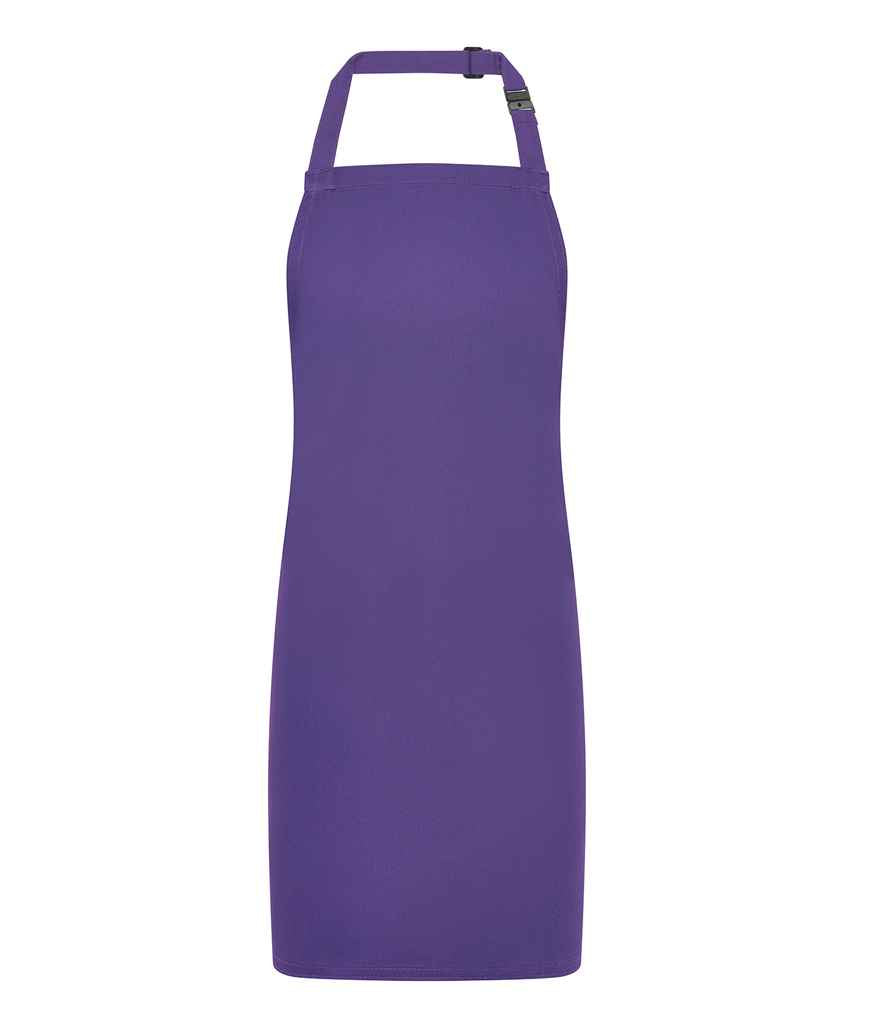 Brand Lab Kids Basic Adjustable Bib Apron - Purple (BR503)