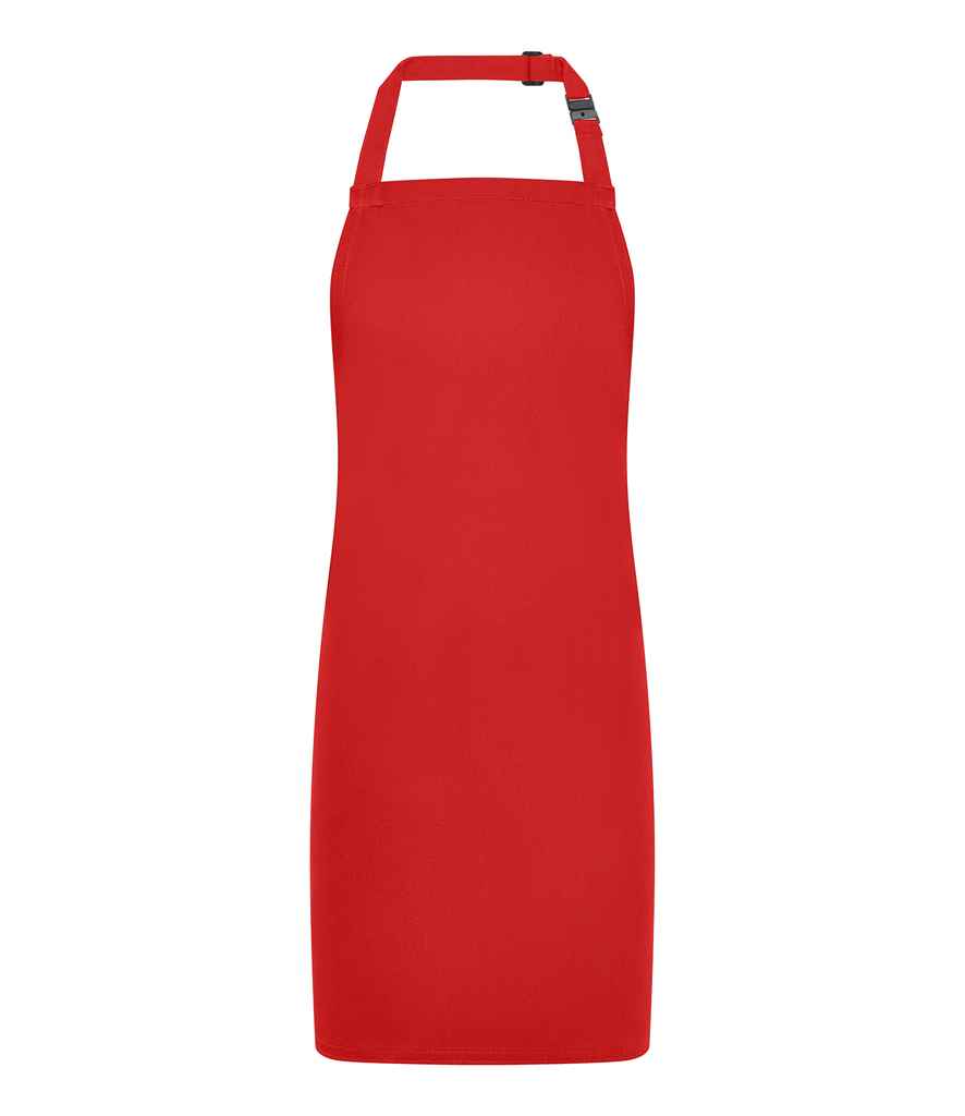 Brand Lab Kids Basic Adjustable Bib Apron - Red (BR503)