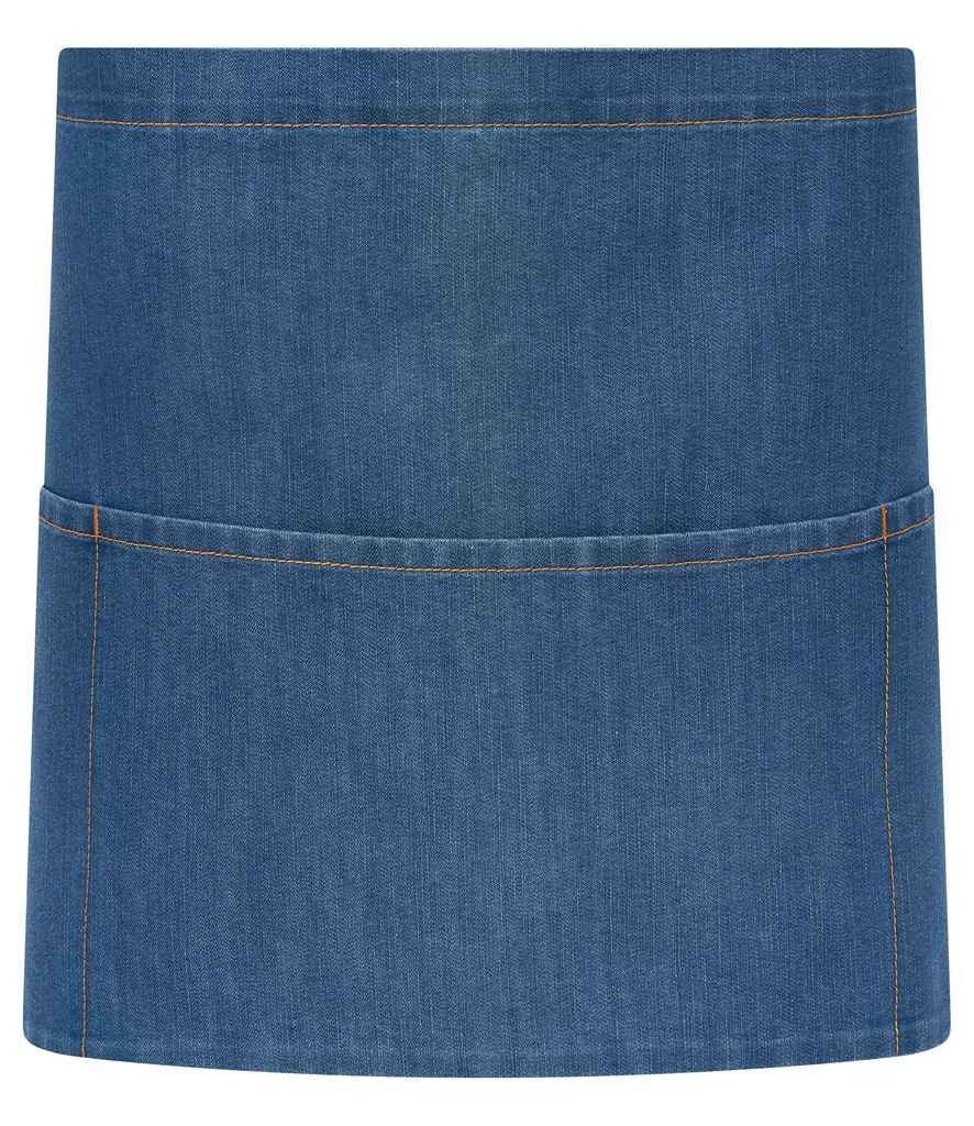 Brand Lab Denim Waist Pocket Apron - Blue Denim (BR505)
