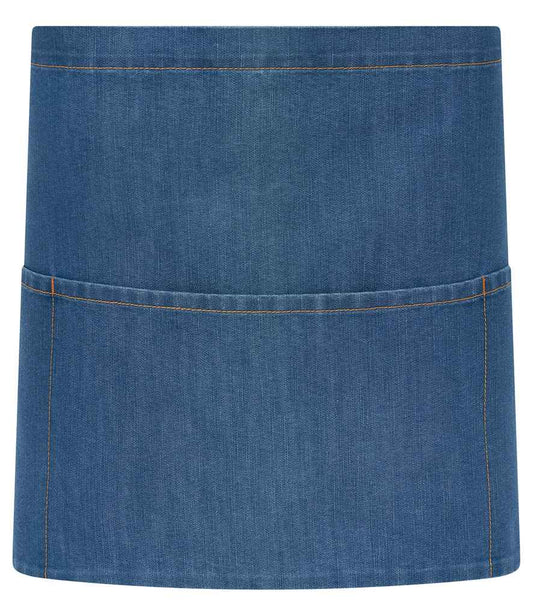 Brand Lab Denim Waist Pocket Apron - Blue Denim (BR505)
