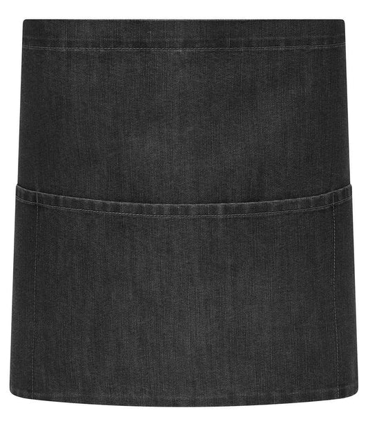Brand Lab Denim Waist Pocket Apron - Grey Denim (BR505)