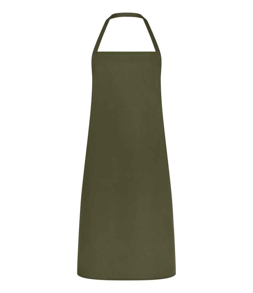 Brand Lab Classic Bib Apron - Dark Olive (BR506)