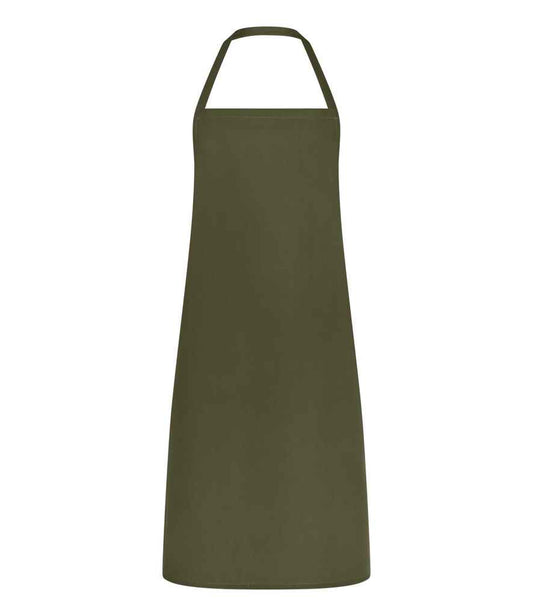 Brand Lab Classic Bib Apron - Dark Olive (BR506)