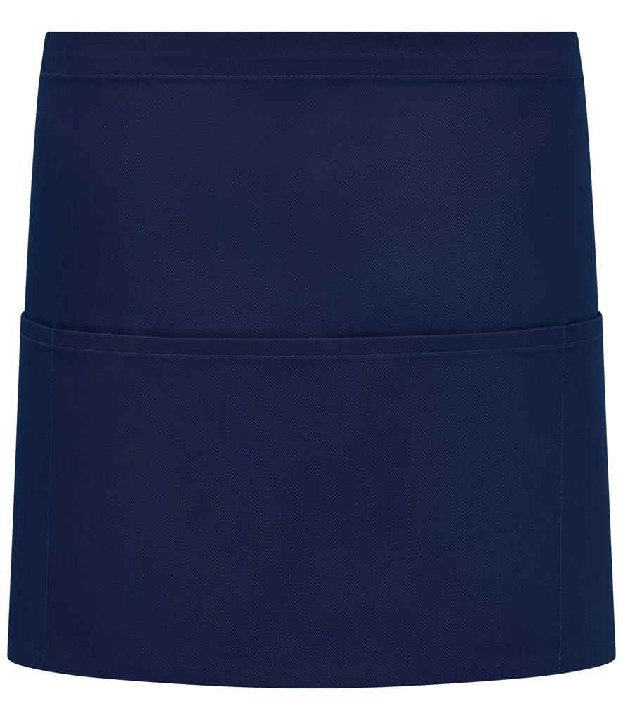 Brand Lab Organic/Recycled Waist Pocket Apron - Navy (BR551)