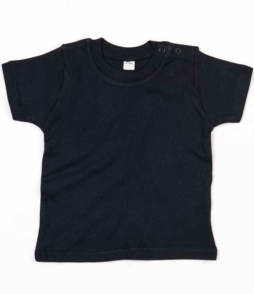 BabyBugz Baby T-Shirt - Black (BZ02)