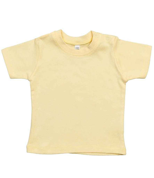 BabyBugz Baby T-Shirt - Soft Yellow (BZ02)