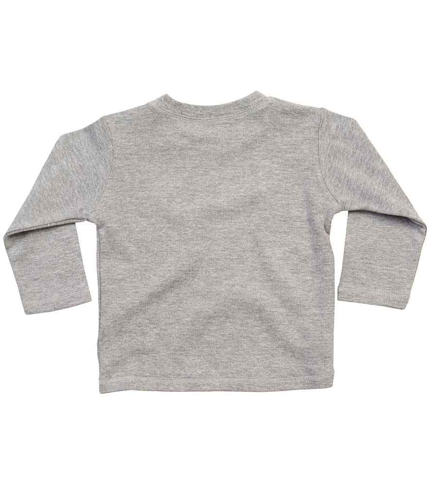 BabyBugz Baby Long Sleeve T-Shirt - Heather Marl (BZ11)