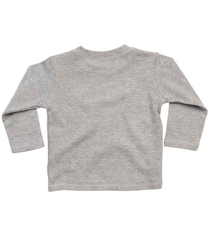 BabyBugz Baby Long Sleeve T-Shirt - Heather Marl (BZ11)