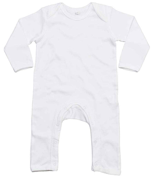 BabyBugz Baby Rompersuit - White (BZ13)