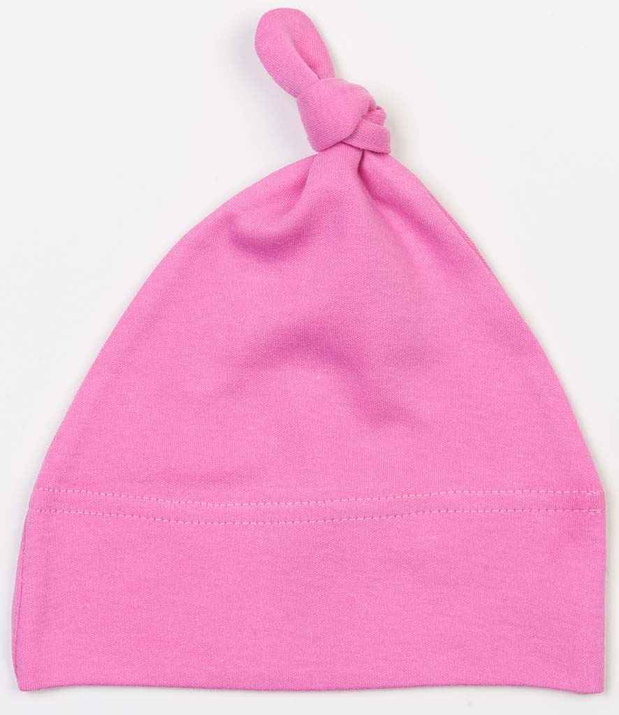 BabyBugz Baby Knotted Hat - Bubble Gum Pink (BZ15)