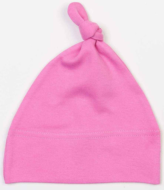 BabyBugz Baby Knotted Hat - Bubble Gum Pink (BZ15)