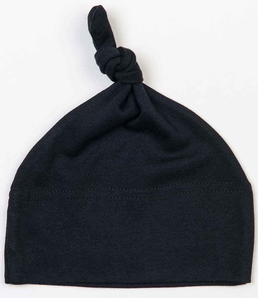 BabyBugz Baby Knotted Hat - Black (BZ15)