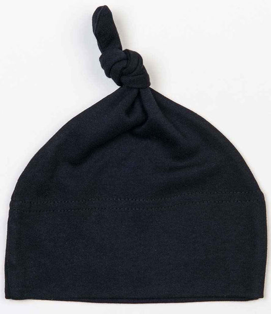 BabyBugz Baby Knotted Hat - Black (BZ15)