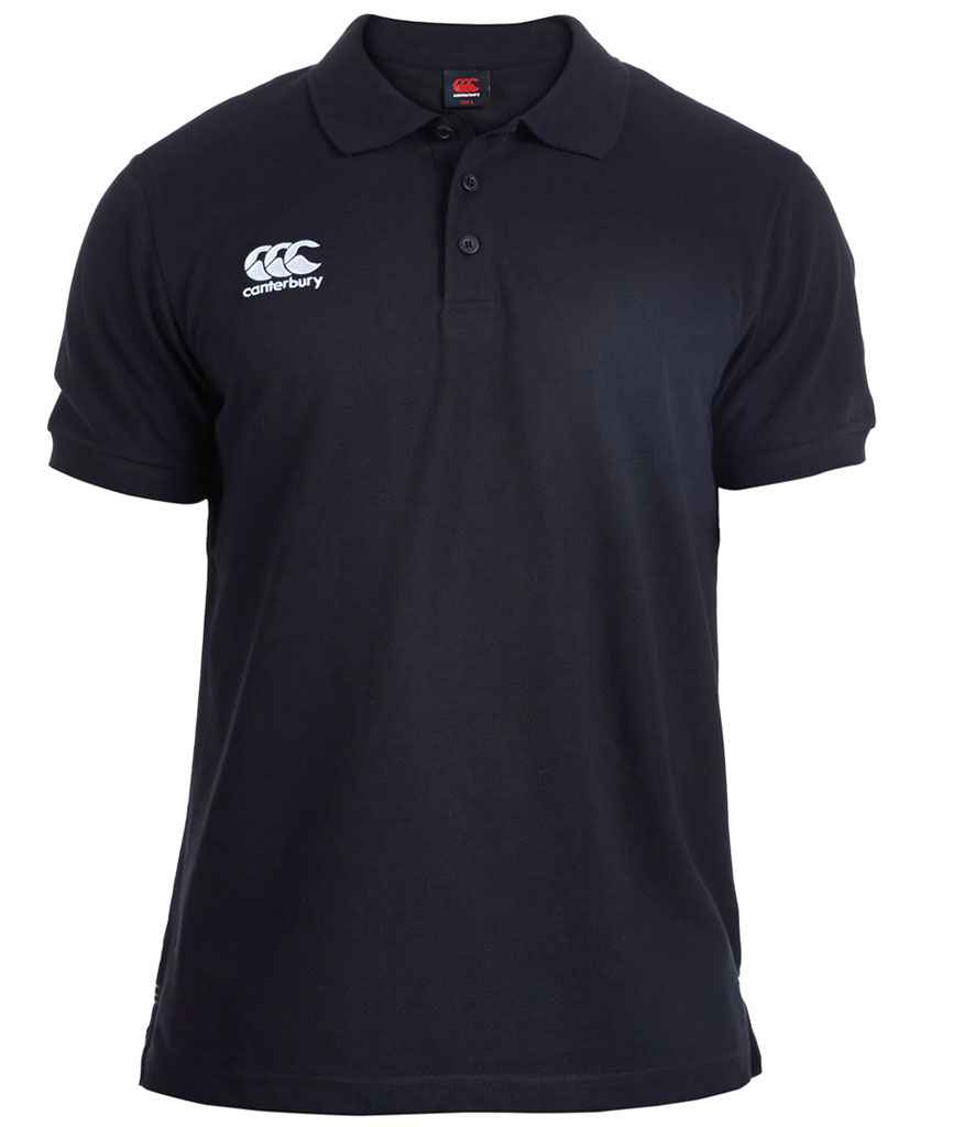 Canterbury Waimak Piqué Polo Shirt - Black (CN220)
