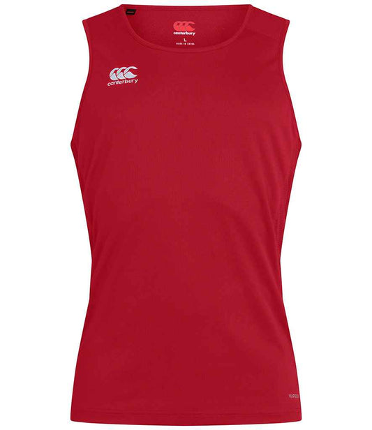 Canterbury Club Dry Singlet - Flag Red (CN261)