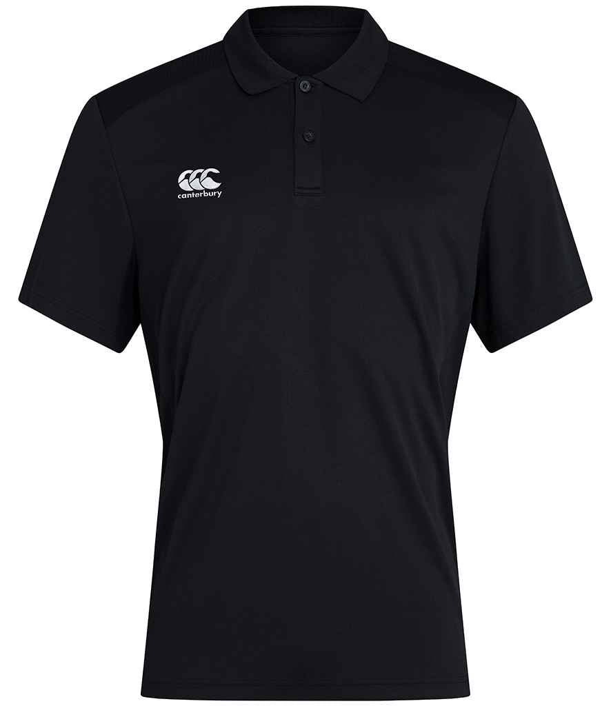 Canterbury Club Dry Polo Shirt - Black (CN263)