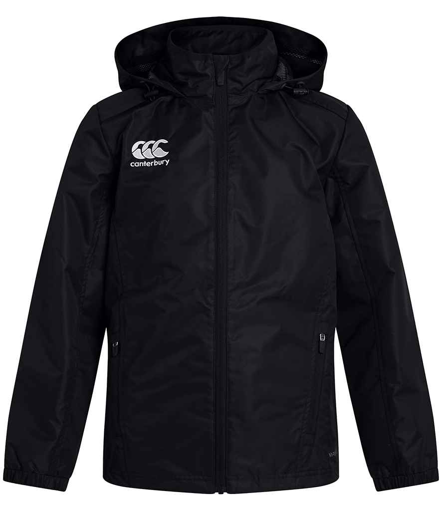 Canterbury Kids Club Rain Jacket - Black (CN268B)