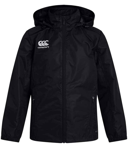 Canterbury Kids Club Rain Jacket - Black (CN268B)