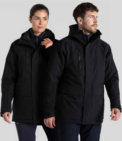 Craghoppers Expert Kiwi Pro Stretch 3-in-1 Jacket - Black (CR305)